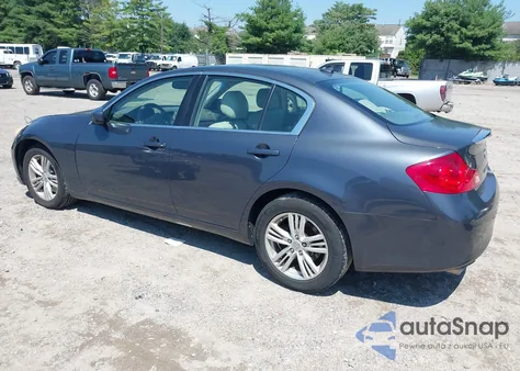 2010 Infiniti G37X from USA, damaged, VIN JN1CV6AR2AM460742